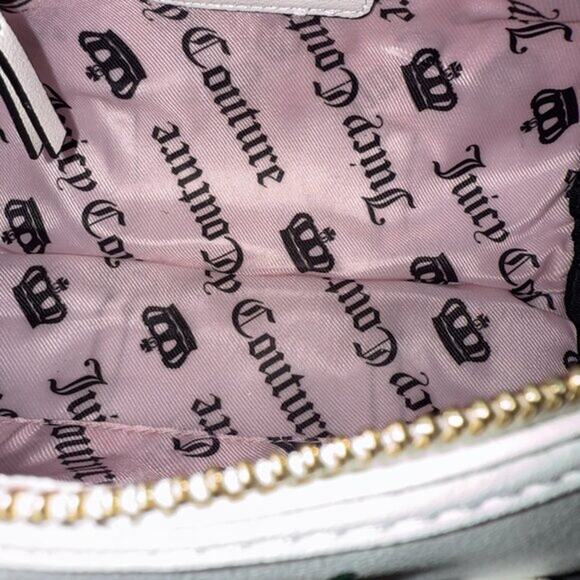 Juicy Couture Sweet N Juicy Mini Barrel Bag Crossbody Strawberry Coin Pouch--NWT - Picture 4 of 7
